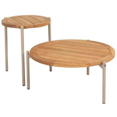 4 Seasons Outdoor Puccini stoel bank loungeset 5 delig teak latte 4 Seasons Outdoor 4 Seasons Outdoor Puccini stoel bank loungeset 5 delig teak latte 4 Seasons Outdoor