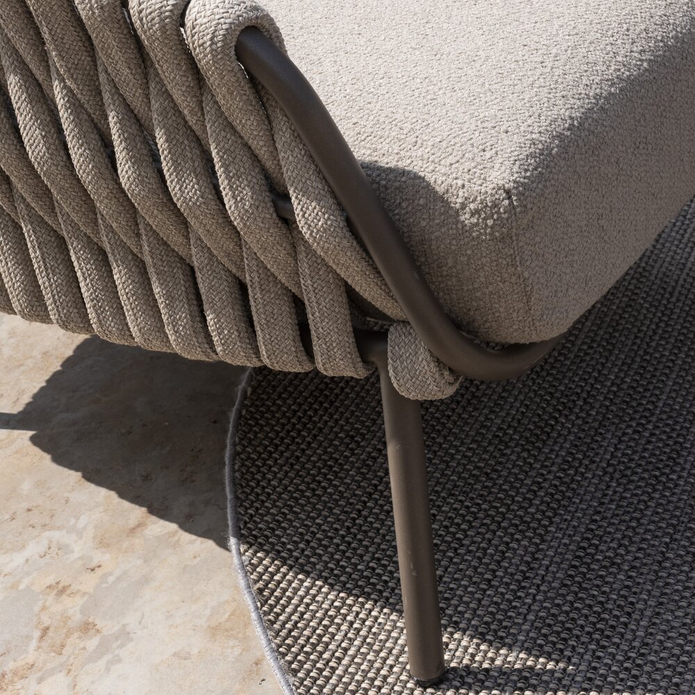 4 Seasons Outdoor Montera stoel bank loungeset 4 delig keramiek rope terre 4 Seasons Outdoor