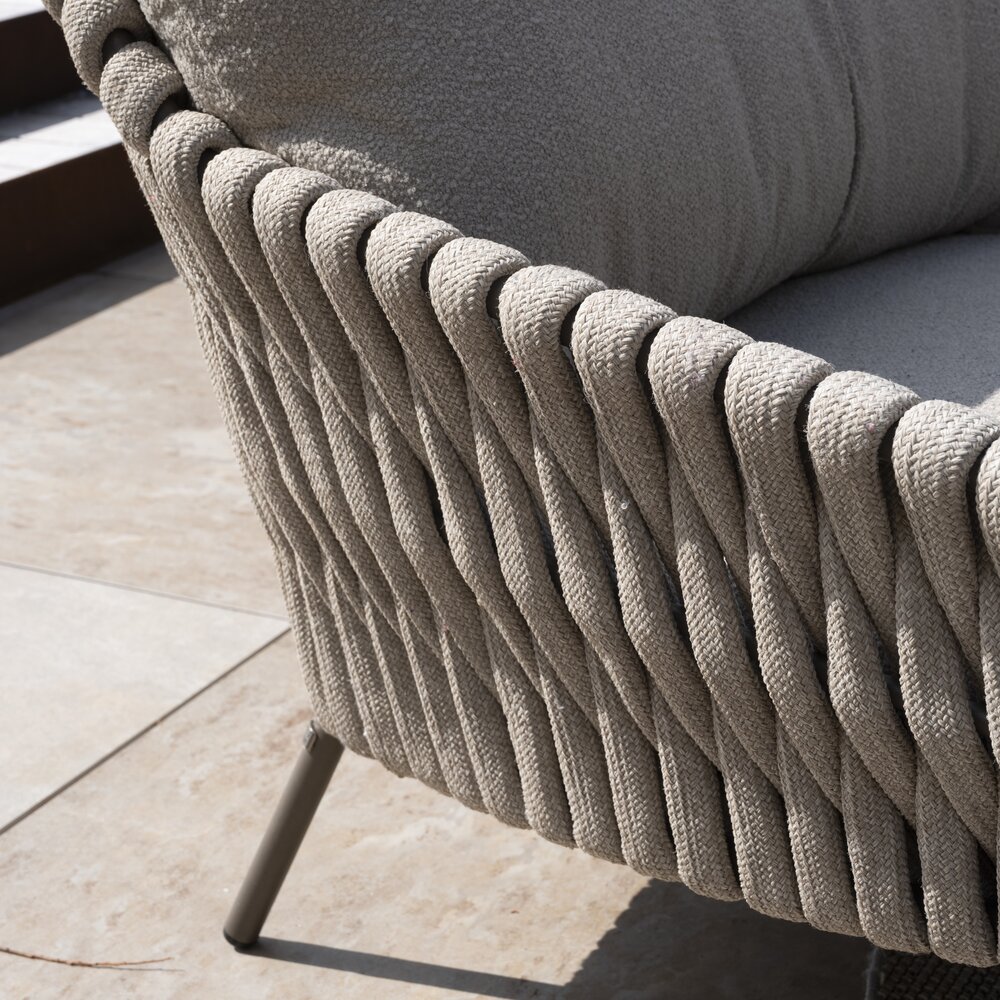 4 Seasons Outdoor Montera stoel bank loungeset 4 delig keramiek rope terre 4 Seasons Outdoor