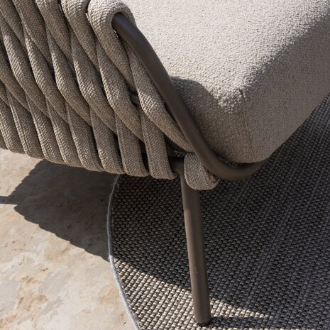 4 Seasons Outdoor Montera stoel bank loungeset 4 delig rope terre 4 Seasons Outdoor