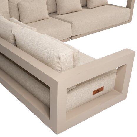 4 Seasons Outdoor Metropolitan modulaire hoek loungeset links 3 delig latte 4 Seasons Outdoor 4 Seasons Outdoor Metropolitan modulaire hoek loungeset links 3 delig latte 4 Seasons Outdoor