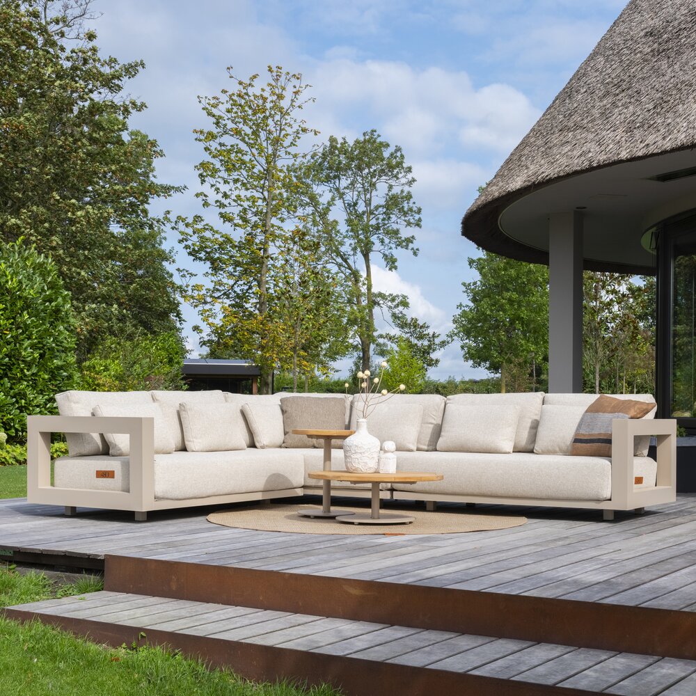 4 Seasons Outdoor Metropolitan modulaire hoek loungeset links 3 delig latte 4 Seasons Outdoor 4 Seasons Outdoor Metropolitan modulaire hoek loungeset links 3 delig latte 4 Seasons Outdoor