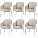 4 Seasons Outdoor Eros dining tuinstoel rope latte 4 Seasons Outdoor set van 6 4 Seasons Outdoor Eros dining tuinstoel rope latte 4 Seasons Outdoor set van 6