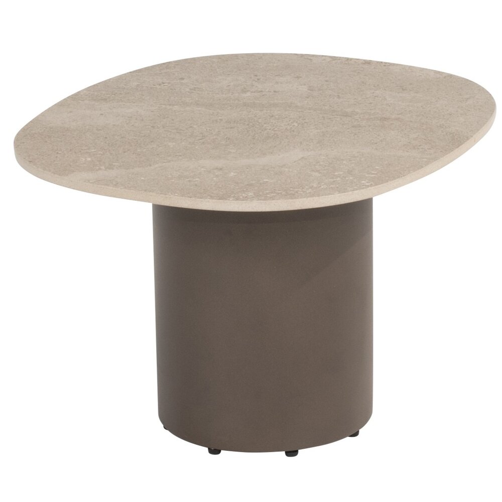 4 Seasons Outdoor Sofie lounge tuintafelblad 50x60xH35 cm ceramic 4 Seasons Outdoor Sofie lounge tuintafelblad 50x60xH35 cm ceramic