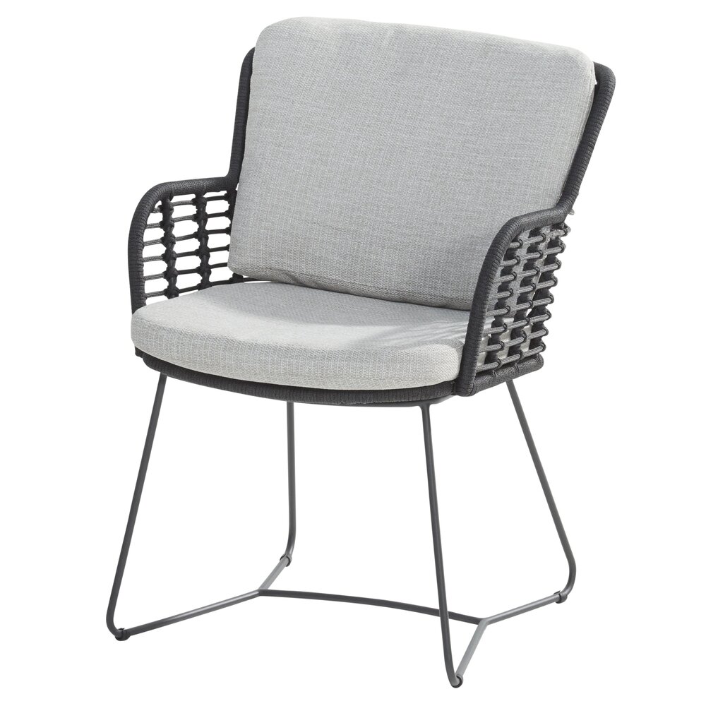 4 Seasons Outdoor Prado Fabrice barrel dining tuinset 7 delig 240x105xH75 cm keramiek antraciet 4 Seasons Outdoor 4 Seasons Outdoor Prado Fabrice barrel dining tuinset 7 delig 240x105xH75 cm keramiek antraciet 4 Seasons Outdoor