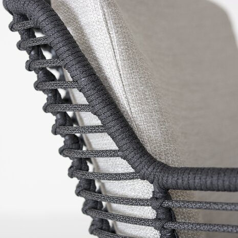 4 Seasons Outdoor Prado Fabrice barrel dining tuinset 7 delig 240x105xH75 cm keramiek antraciet 4 Seasons Outdoor 4 Seasons Outdoor Prado Fabrice barrel dining tuinset 7 delig 240x105xH75 cm keramiek antraciet 4 Seasons Outdoor