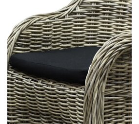 AVH-Collectie Zitkussen Roma dining tuinstoel olefin black AVH-Collectie Zitkussen Roma dining tuinstoel olefin black