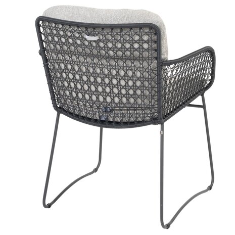 4 Seasons Outdoor Locarno Aprilla dining tuinset 7 delig 160 cm rond HPL antraciet 4 Seasons Outdoor 4 Seasons Outdoor Locarno Aprilla dining tuinset 7 delig 160 cm rond HPL antraciet 4 Seasons Outdoor