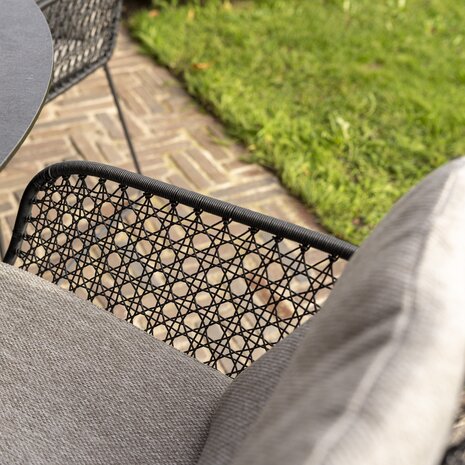 4 Seasons Outdoor Locarno Aprilla dining tuinset 7 delig 160 cm rond HPL antraciet 4 Seasons Outdoor 4 Seasons Outdoor Locarno Aprilla dining tuinset 7 delig 160 cm rond HPL antraciet 4 Seasons Outdoor