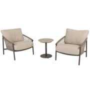 4 Seasons Outdoor Boaz Allora bistro loungeset 3 delig keramiek terre 4 Seasons Outdoor