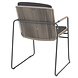 4 Seasons Outdoor Parma tuinstoel stapelbaar antraciet taupe Taste 4SO set van 4 4 Seasons Outdoor Parma tuinstoel stapelbaar antraciet taupe Taste 4SO set van 4