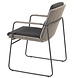 4 Seasons Outdoor Parma tuinstoel stapelbaar antraciet taupe Taste 4SO set van 4 4 Seasons Outdoor Parma tuinstoel stapelbaar antraciet taupe Taste 4SO set van 4