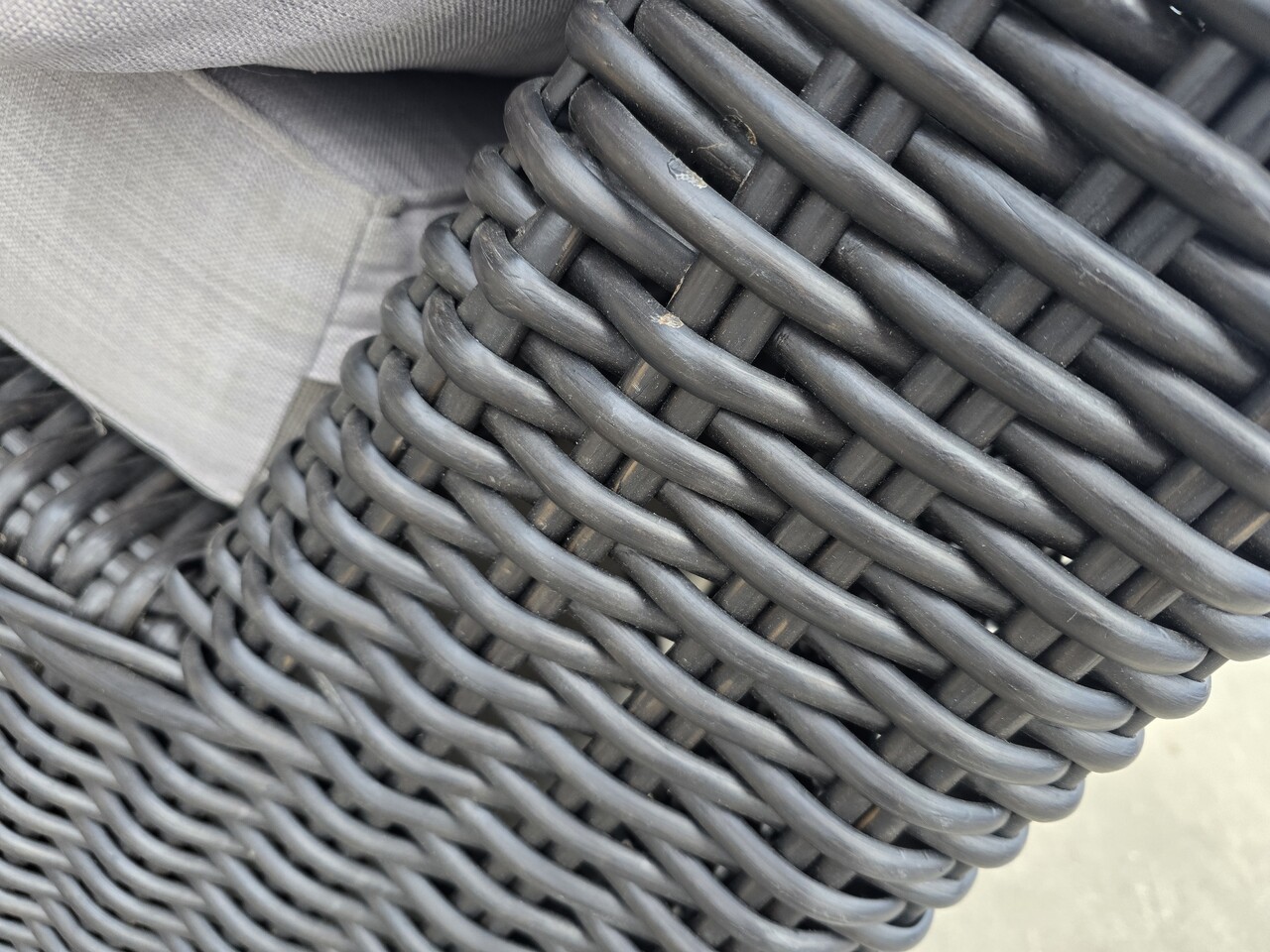 AVH-Collectie Showroommodel Manjavico hoek loungeset 7-delig zwart wicker AVH-Collectie Showroommodel Manjavico hoek loungeset 7-delig zwart wicker