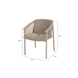 4 Seasons Outdoor Allora dining tuinstoel latte 4 Seasons Outdoor