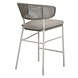 AVH-Collectie Modena barstoel natural sand rope aluminium stapelbaar AVH-Collectie Modena barstoel natural sand rope aluminium stapelbaar