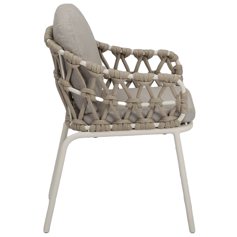 AVH-Collectie Matera dining tuinstoel naturel zand rope AVH-Collectie Matera dining tuinstoel naturel zand rope