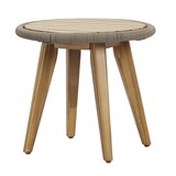 AVH-Collectie Napoli lounge tuintafel 50xH45.5 cm licht bruin AVH-Collectie Napoli lounge tuintafel 50xH45.5 cm licht bruin