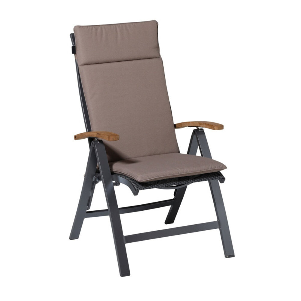 Madison Standenstoel hoge rug kussen 120x50 cm Panama taupe Madison Standenstoel hoge rug kussen 120x50 cm Panama taupe