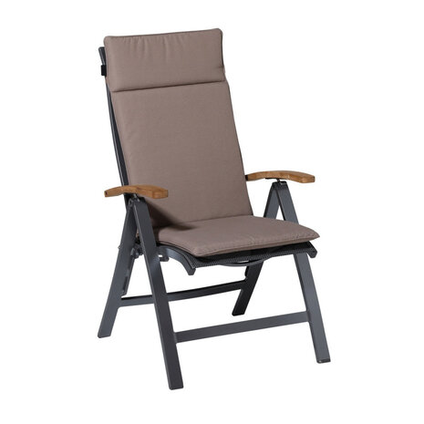 Madison Standenstoel hoge rug kussen 120x50 cm Panama taupe Madison Standenstoel hoge rug kussen 120x50 cm Panama taupe