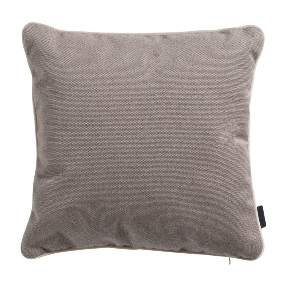 Madison Sierkussen 45x45 cm paspel Manchester taupe Madison Sierkussen 45x45 cm paspel Manchester taupe