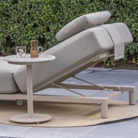 4 Seasons Outdoor Madeira ligbed met hoofdondersteuning latte 4 Seasons Outdoor 4 Seasons Outdoor Madeira ligbed met hoofdondersteuning latte 4 Seasons Outdoor