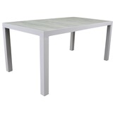 AVH-Collectie Showroommodel Fresno dining tuintafel 160x90xH74 cm wit