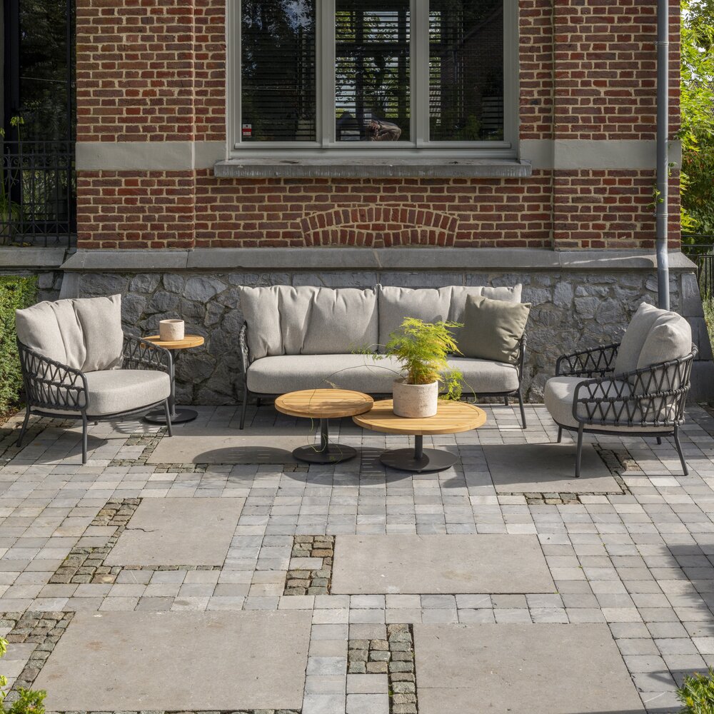 4 Seasons Outdoor Calpi stoel bank loungeset 6 delig rope 4 Seasons Outdoor 4 Seasons Outdoor Calpi stoel bank loungeset 6 delig rope 4 Seasons Outdoor