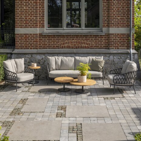 4 Seasons Outdoor Calpi stoel bank loungeset 4 delig rope 4 Seasons Outdoor 4 Seasons Outdoor Calpi stoel bank loungeset 4 delig rope 4 Seasons Outdoor