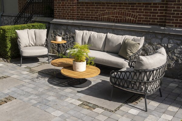 4 Seasons Outdoor Calpi stoel bank loungeset 4 delig rope 4 Seasons Outdoor 4 Seasons Outdoor Calpi stoel bank loungeset 4 delig rope 4 Seasons Outdoor