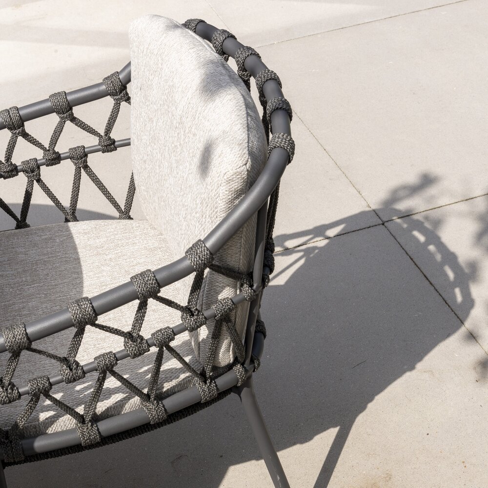 4 Seasons Outdoor Noah Calpi dining tuinset 260x100xH75 cm 7 delig antraciet 4 Seasons Outdoor 4 Seasons Outdoor Noah Calpi dining tuinset 260x100xH75 cm 7 delig antraciet 4 Seasons Outdoor