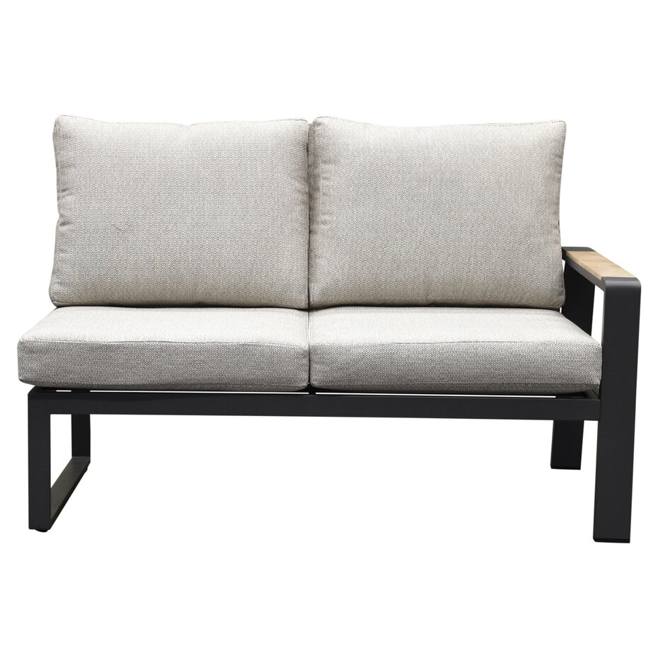 AVH-Collectie Lola hoek loungeset 5-delig aluminium antraciet - Foto 2