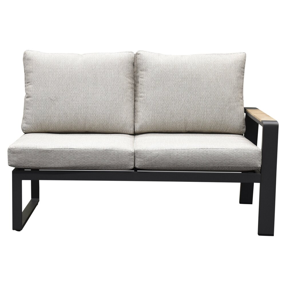 AVH-Collectie Lola hoek loungeset 5-delig aluminium antraciet AVH-Collectie Lola hoek loungeset 5-delig aluminium antraciet