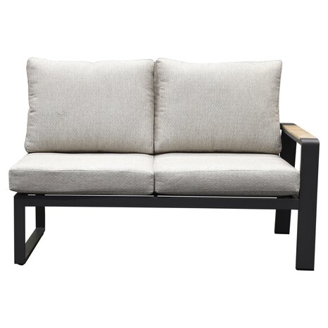 AVH-Collectie Lola hoek loungeset 5-delig aluminium antraciet AVH-Collectie Lola hoek loungeset 5-delig aluminium antraciet