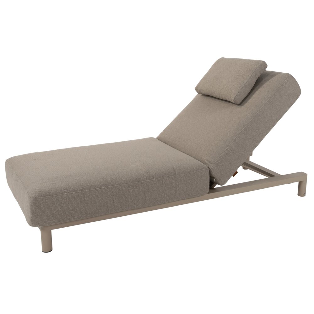 4 Seasons Outdoor Madeira ligbed met hoofdondersteuning latte 4 Seasons Outdoor 4 Seasons Outdoor Madeira ligbed met hoofdondersteuning latte 4 Seasons Outdoor
