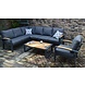 AVH-Collectie Costa Rica hoek loungeset 6 delig aluminium antraciet AVH-Collectie Costa Rica hoek loungeset 6 delig aluminium antraciet