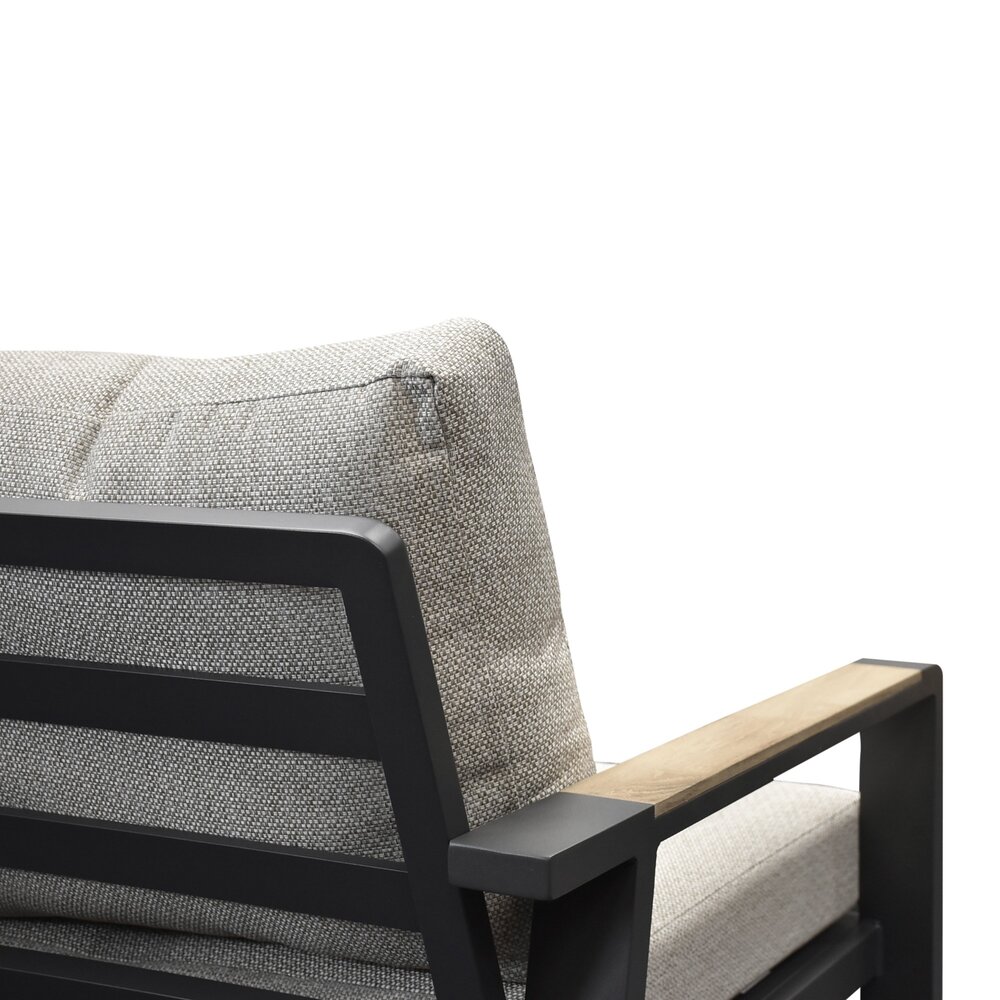 AVH-Collectie Lola hoek loungeset 6-delig aluminium antraciet AVH-Collectie Lola hoek loungeset 6-delig aluminium antraciet