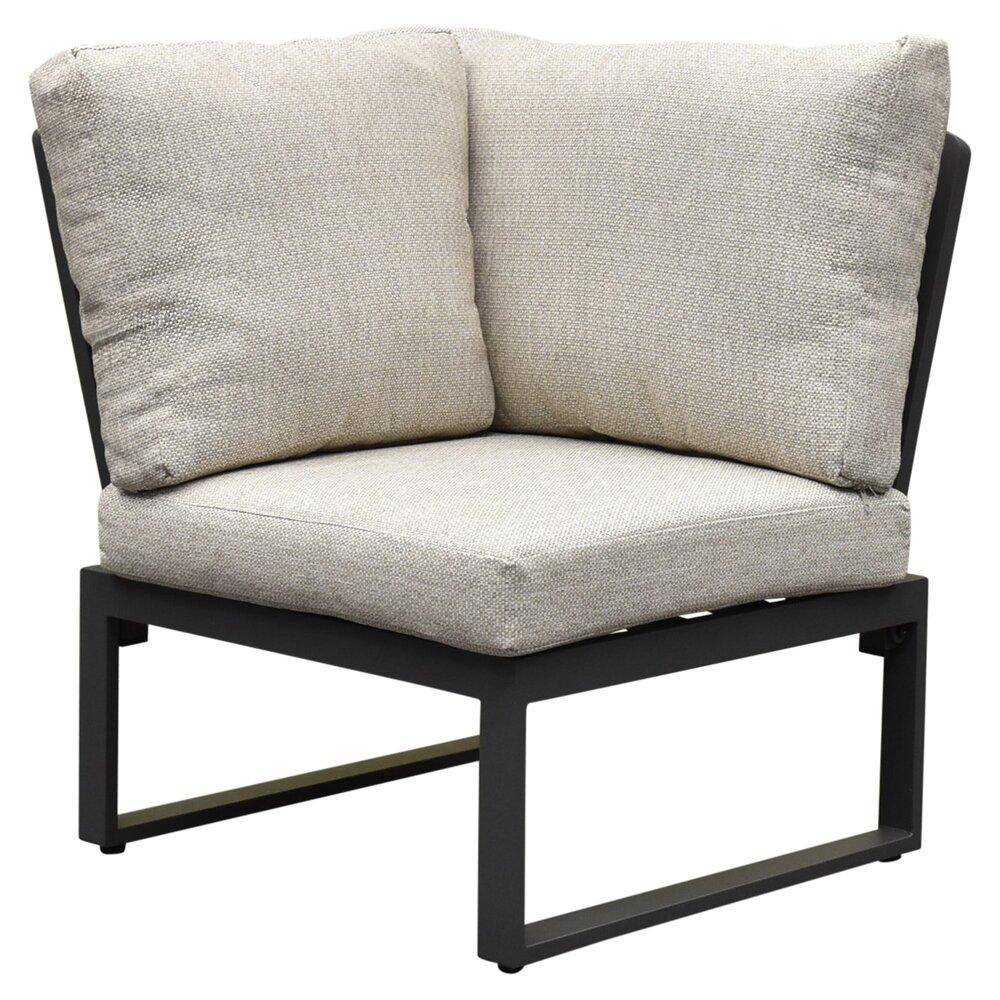 AVH-Collectie Lola hoek loungeset 4-delig aluminium antraciet AVH-Collectie Lola hoek loungeset 4-delig aluminium antraciet