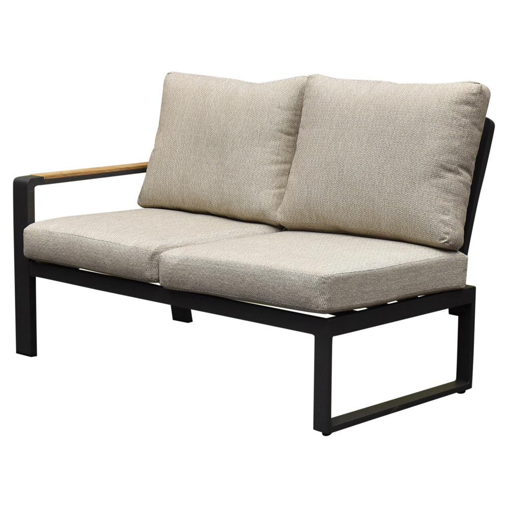 AVH-Collectie Lola hoek loungeset 4-delig aluminium antraciet AVH-Collectie Lola hoek loungeset 4-delig aluminium antraciet