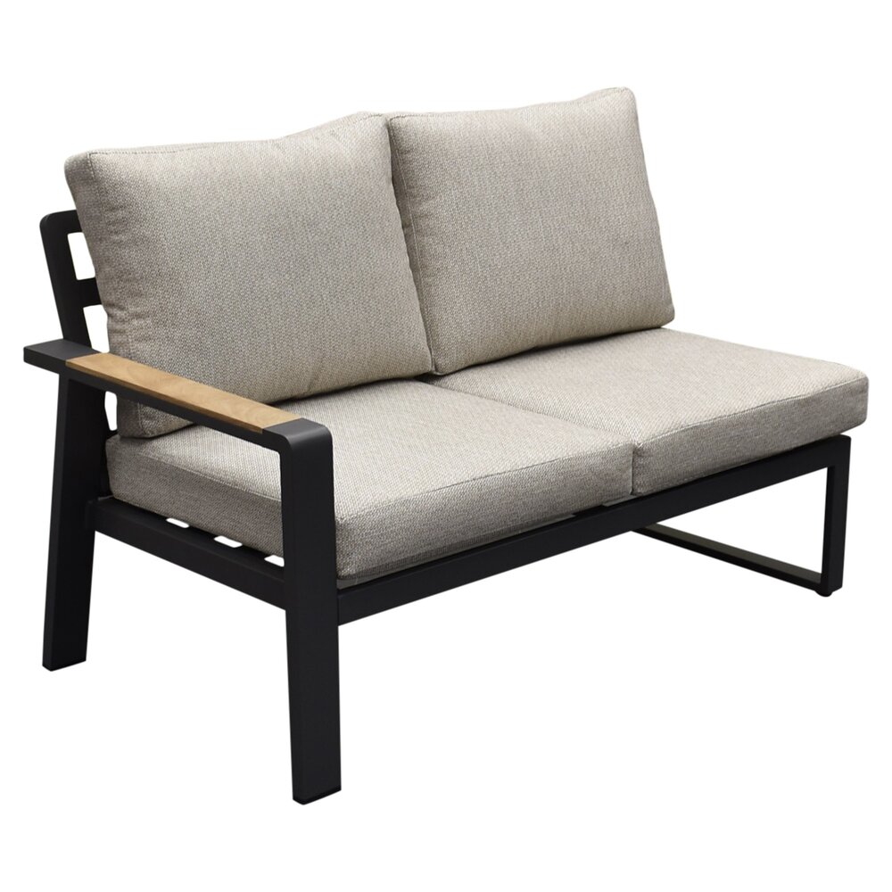 AVH-Collectie Lola hoek loungeset 4-delig aluminium antraciet AVH-Collectie Lola hoek loungeset 4-delig aluminium antraciet