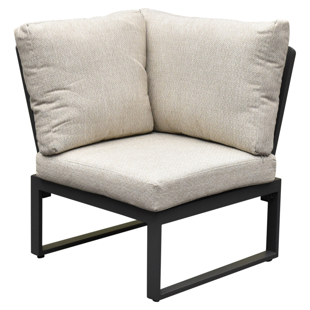 AVH-Collectie Lola hoek loungeset 3-delig aluminium antraciet AVH-Collectie Lola hoek loungeset 3-delig aluminium antraciet