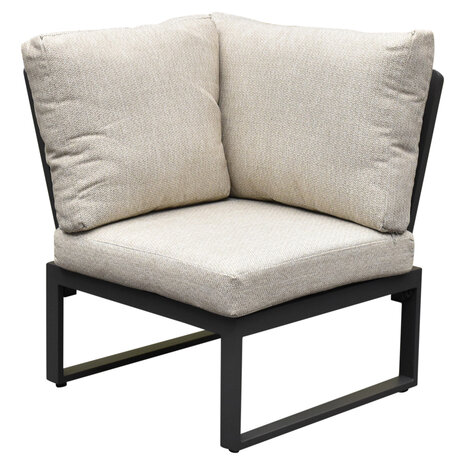 AVH-Collectie Lola hoek loungeset 3-delig aluminium antraciet AVH-Collectie Lola hoek loungeset 3-delig aluminium antraciet