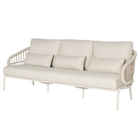 SUNS Suns Tosca lounge 3 zits tuinbank camel sand rope SUNS Suns Tosca lounge 3 zits tuinbank camel sand rope