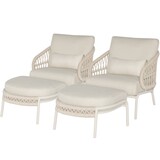 SUNS Suns Tosca lounge balkonset 4 delig camel sand rope SUNS Suns Tosca lounge balkonset 4 delig camel sand rope