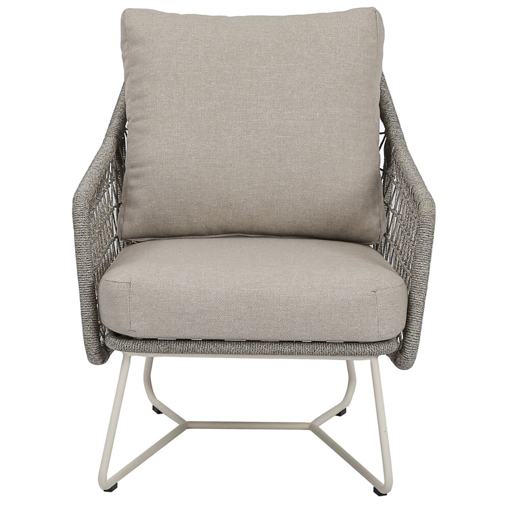 AVH-Collectie Trapani lounge tuinstoel natural sand rope