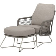 AVH-Collectie Trapani lounge balkonset 2 delig naturel zand rope