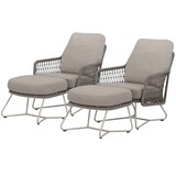 AVH-Collectie Trapani lounge balkonset 4 delig naturel zand rope AVH-Collectie Trapani lounge balkonset 4 delig naturel zand rope