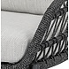 AVH-Collectie Arezzo low dining loungestoel antraciet rope AVH-Collectie Arezzo low dining loungestoel antraciet rope