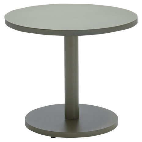 AVH-Collectie Hong Kong bijzettafel rond 50xH43 cm aluminium olive AVH-Collectie Hong Kong bijzettafel rond 50xH43 cm aluminium olive