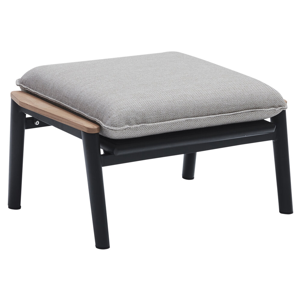 AVH-Collectie Alzano voetenbank zand rope aluminium antraciet AVH-Collectie Alzano voetenbank zand rope aluminium antraciet