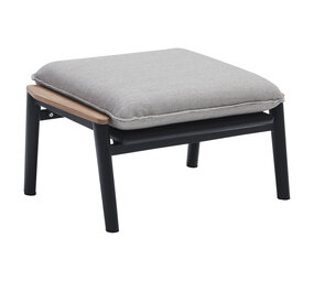 AVH-Collectie Alzano voetenbank zand rope aluminium antraciet AVH-Collectie Alzano voetenbank zand rope aluminium antraciet